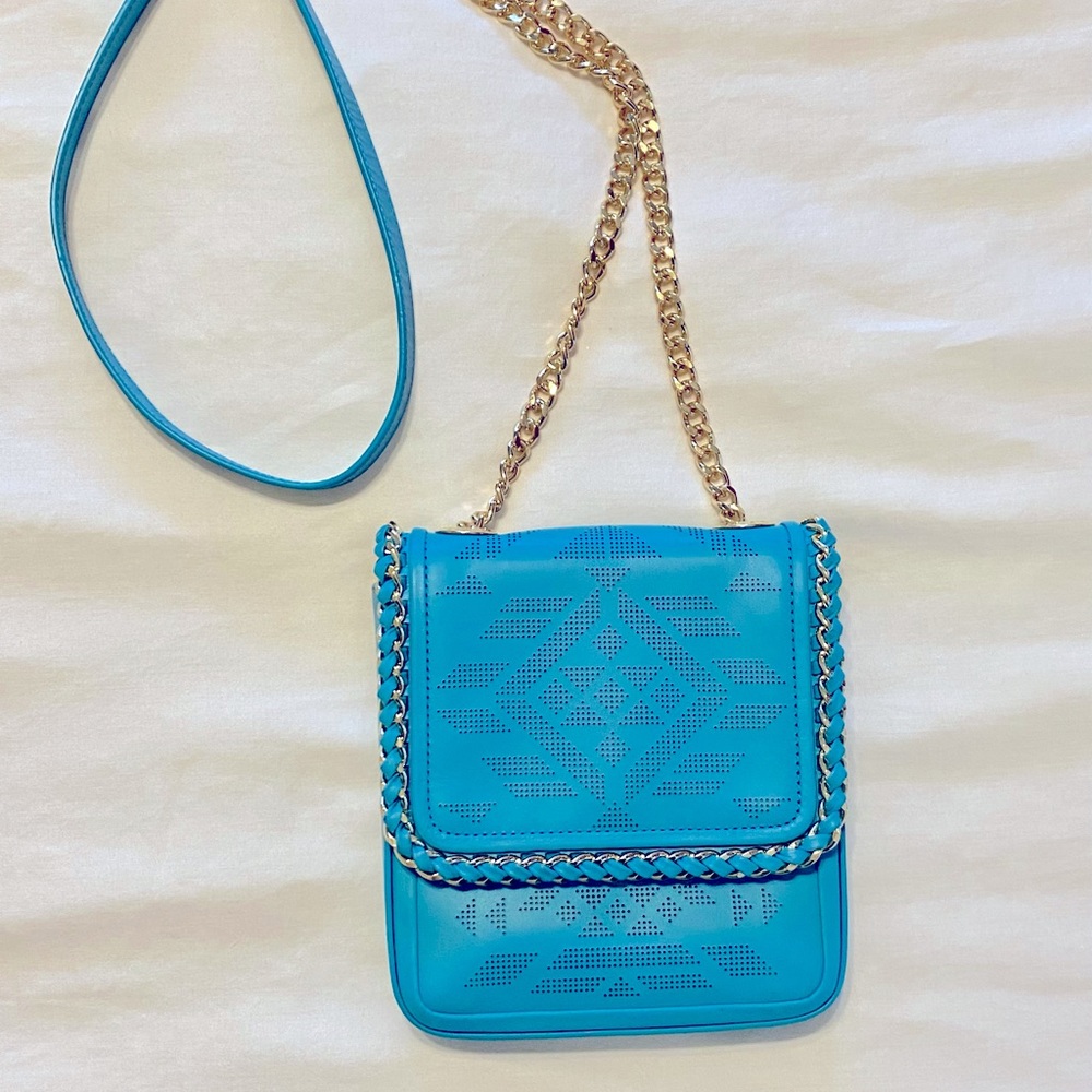 Henri Bendel Blair Petite Laser Cut Logo Bag - NWT